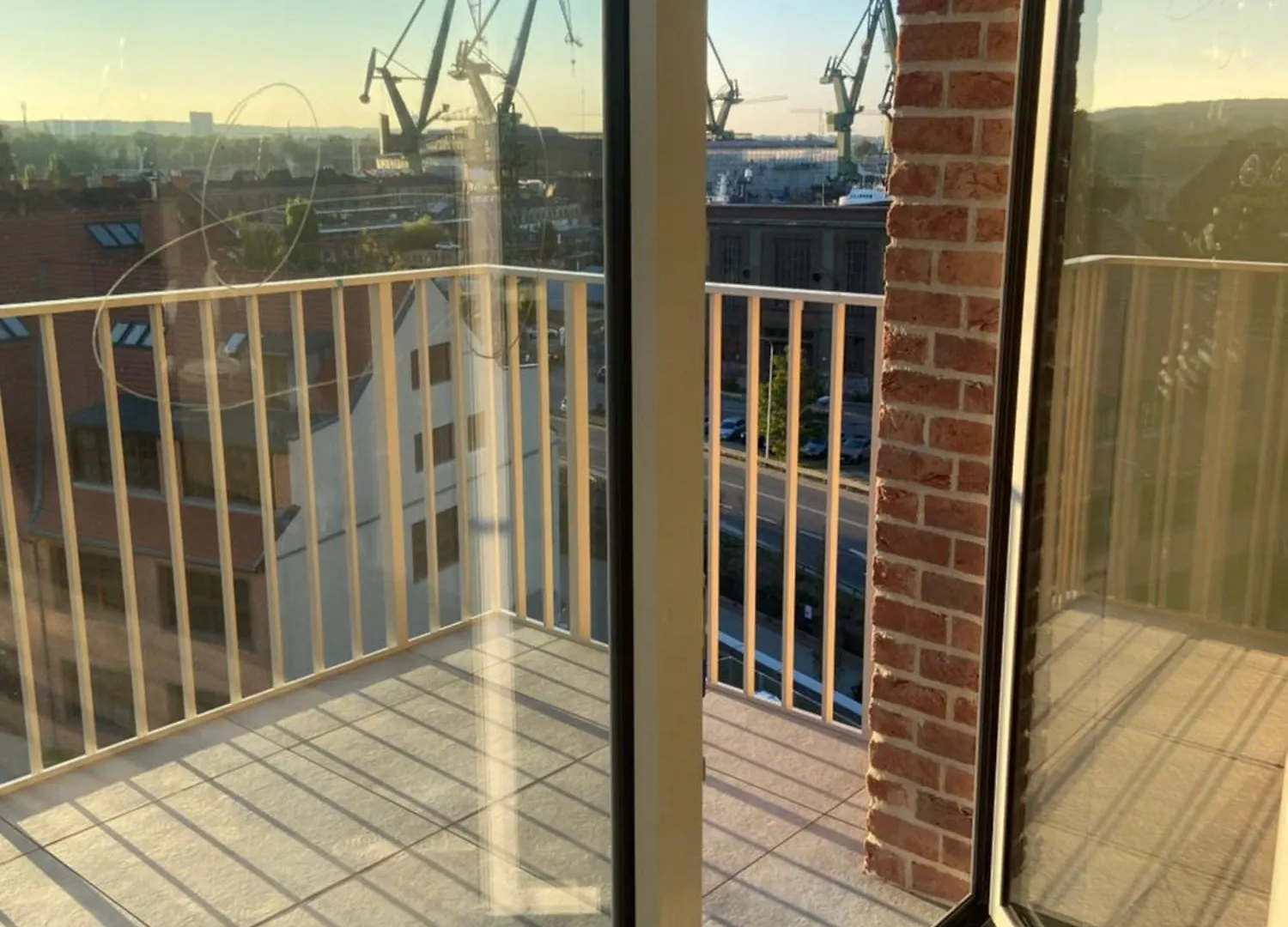 Crane Panorama Apartment Gdansk Poland